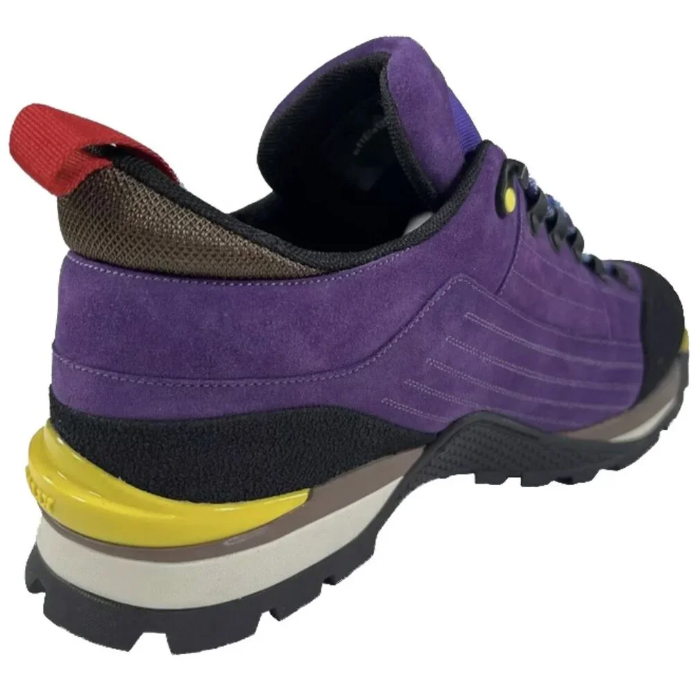 NEW $795 Bally Hike 2 Hiking Boots Shoes! 12 Purple Suede Vibram Sole Swiss Made